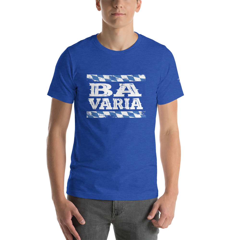 -BAVARIA- Kurzärmeliges Unisex-T-Shirt