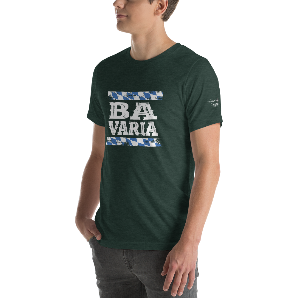 -BAVARIA- Kurzärmeliges Unisex-T-Shirt