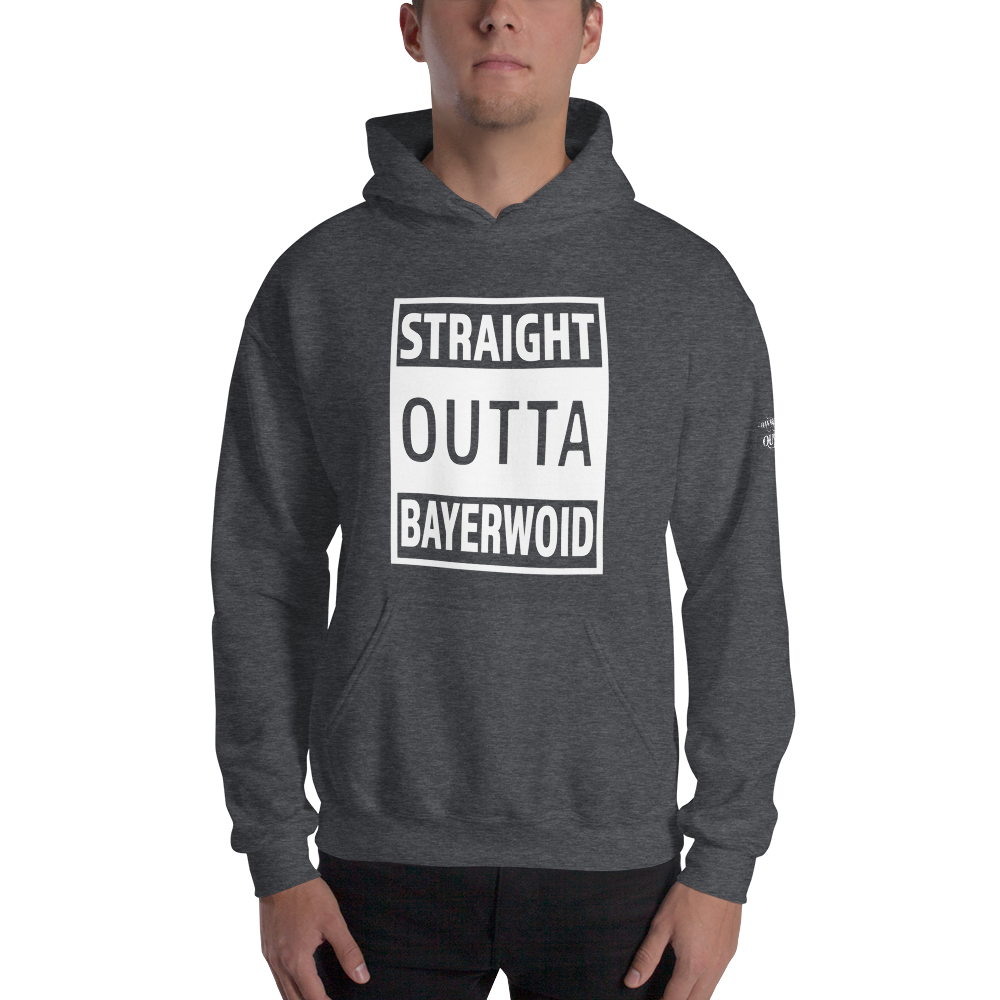 -STRAIGHT OUTTA BAYERWOID- Kapuzenpulli