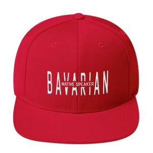 -BAVARIAN NATIVE SPEAKER- Snapback Cap