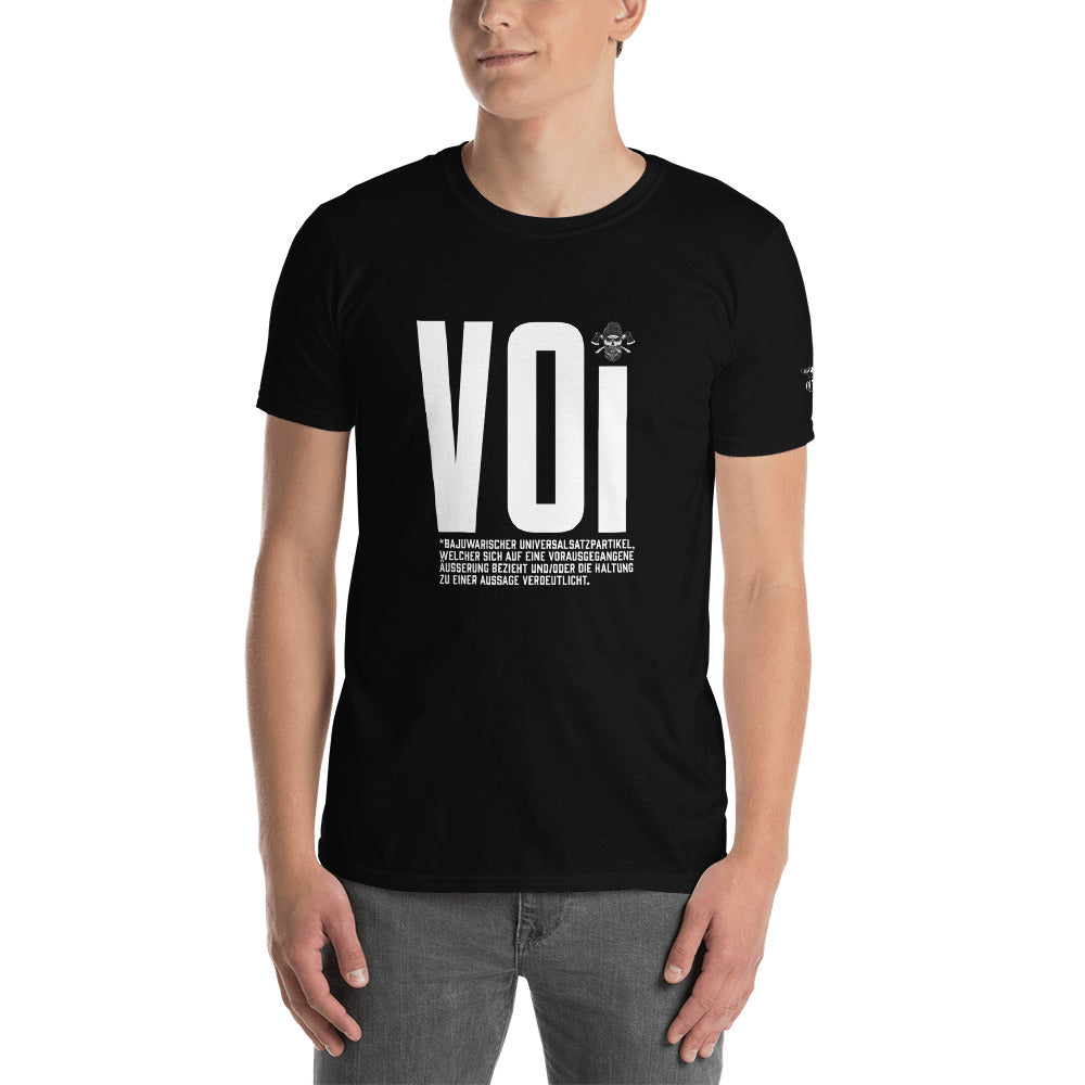 -VOI- Kurzarm-Unisex-T-Shirt