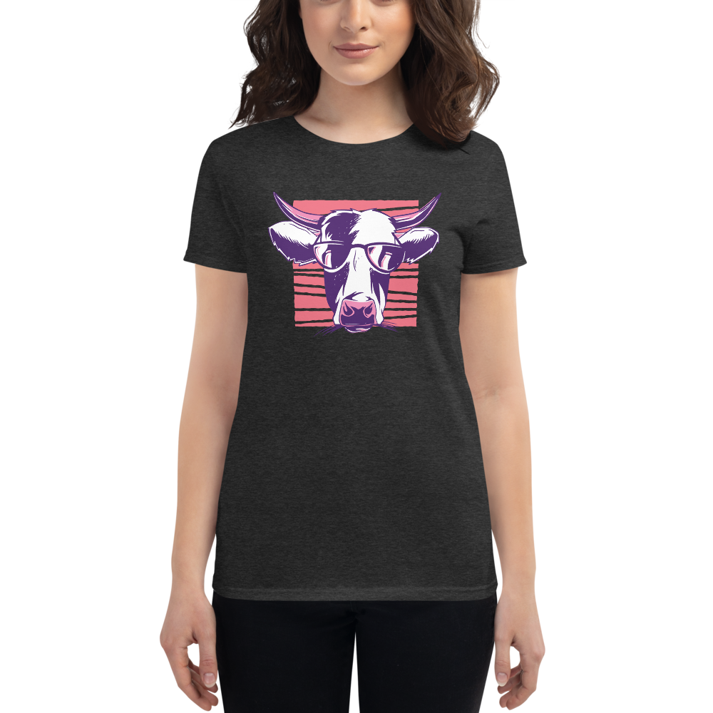 -KUAH- Frauen Kurzärmeliges T-Shirt