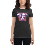 -KUAH- Frauen Kurzärmeliges T-Shirt