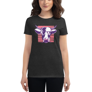 -KUAH- Frauen Kurzärmeliges T-Shirt