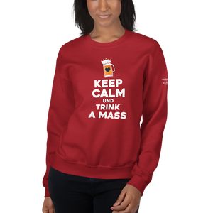 -KEEP CALM UND TRINK A MASS- Sweatshirt