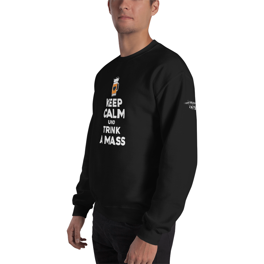 -KEEP CALM UND TRINK A MASS- Sweatshirt