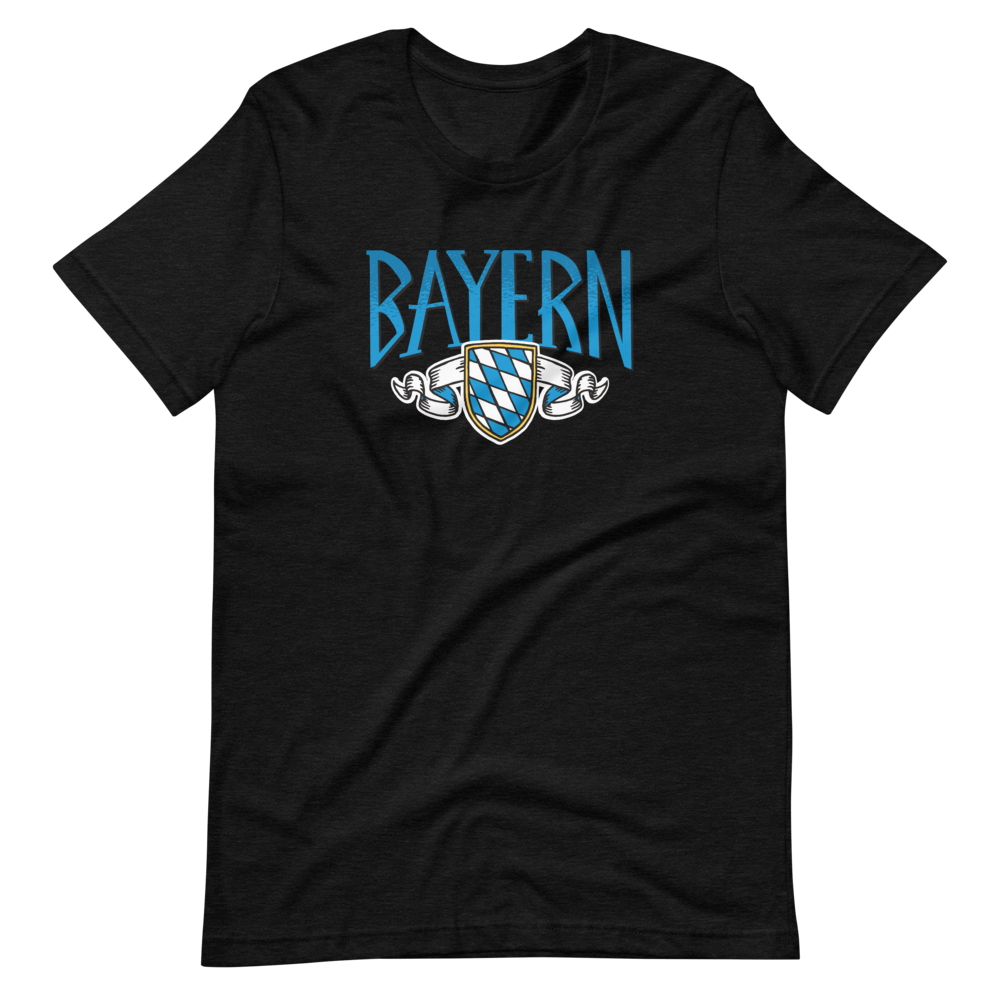 -BAYERN- Kurzärmeliges Unisex-T-Shirt