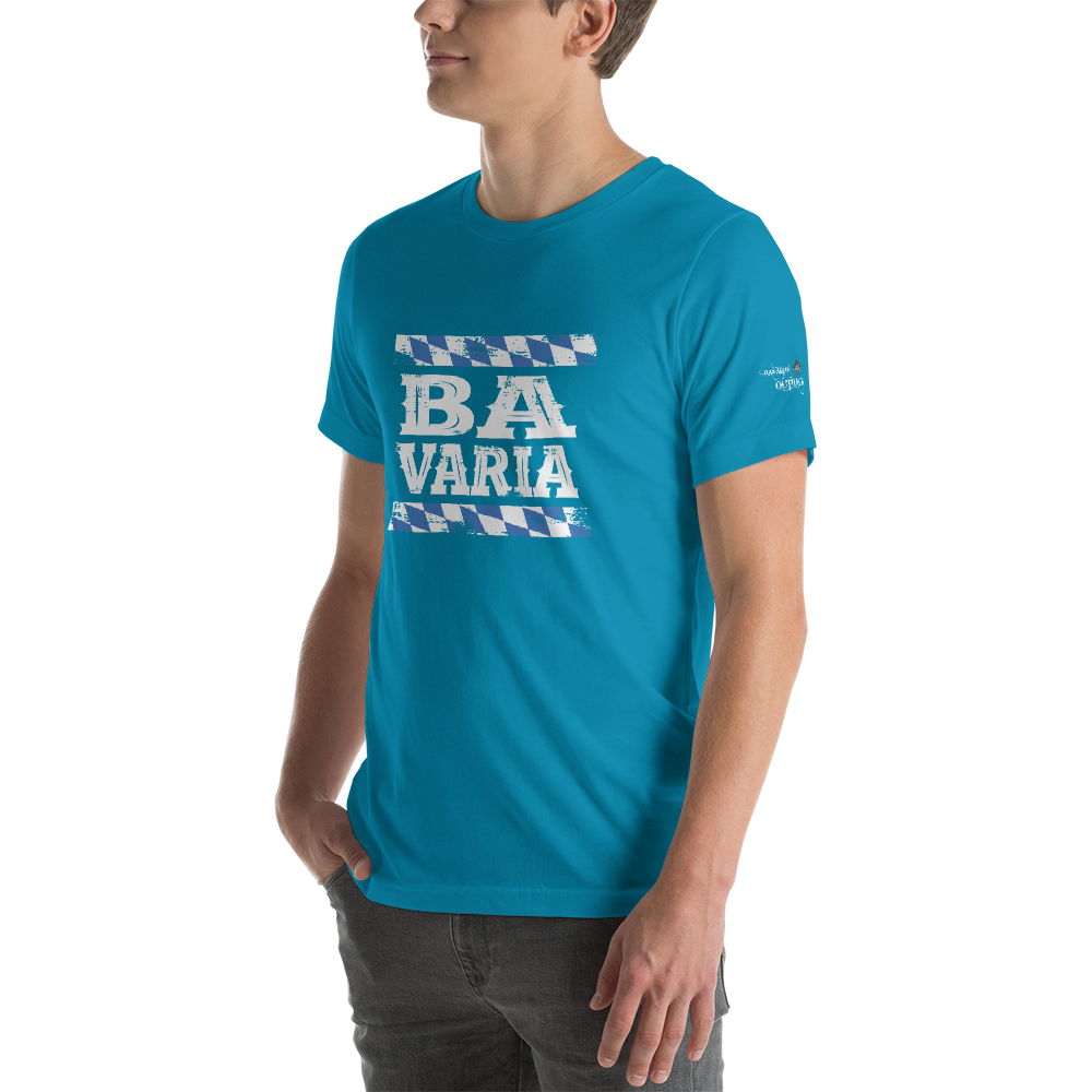 -BAVARIA- Kurzärmeliges Unisex-T-Shirt