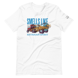 -SMELLS LIKE BAVARIAN SPIRIT- Kurzärmeliges Unisex-T-Shirt