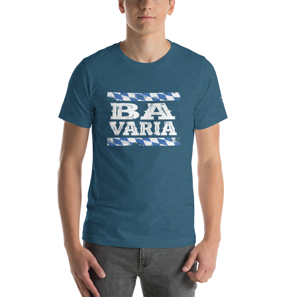 -BAVARIA- Kurzärmeliges Unisex-T-Shirt