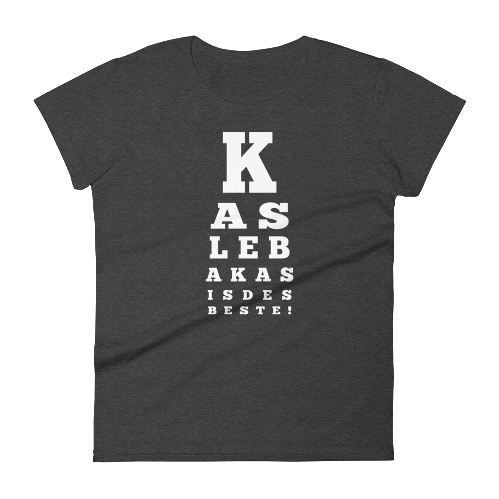 -BOARISCHER SEHTEST- Frauen Kurzarm T-Shirt