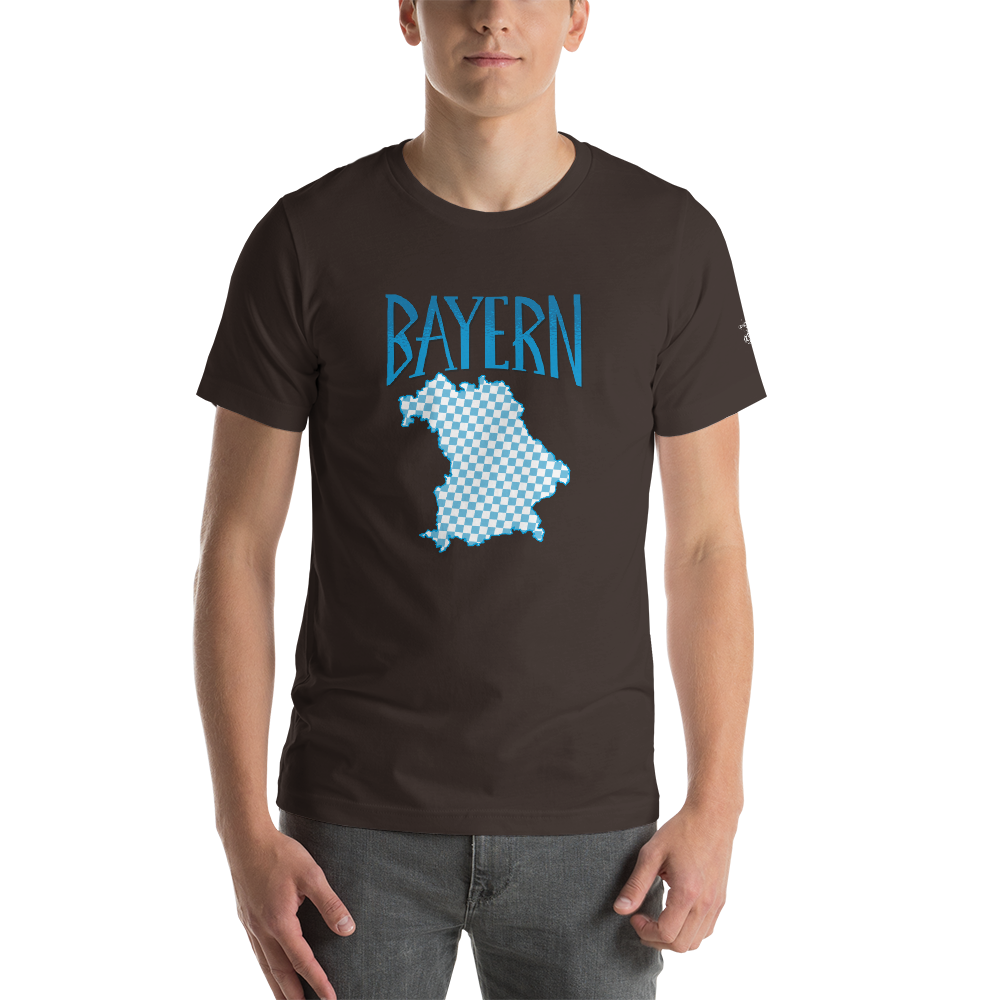 -BAYERN- Kurzärmeliges Unisex-T-Shirt