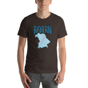 -BAYERN- Kurzärmeliges Unisex-T-Shirt