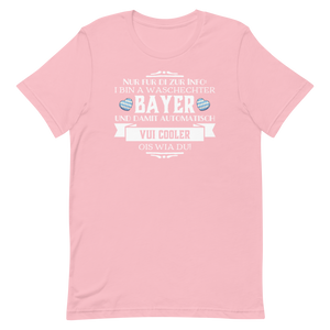 -WASCHECHTER BAYER- Kurzärmeliges Unisex-T-Shirt