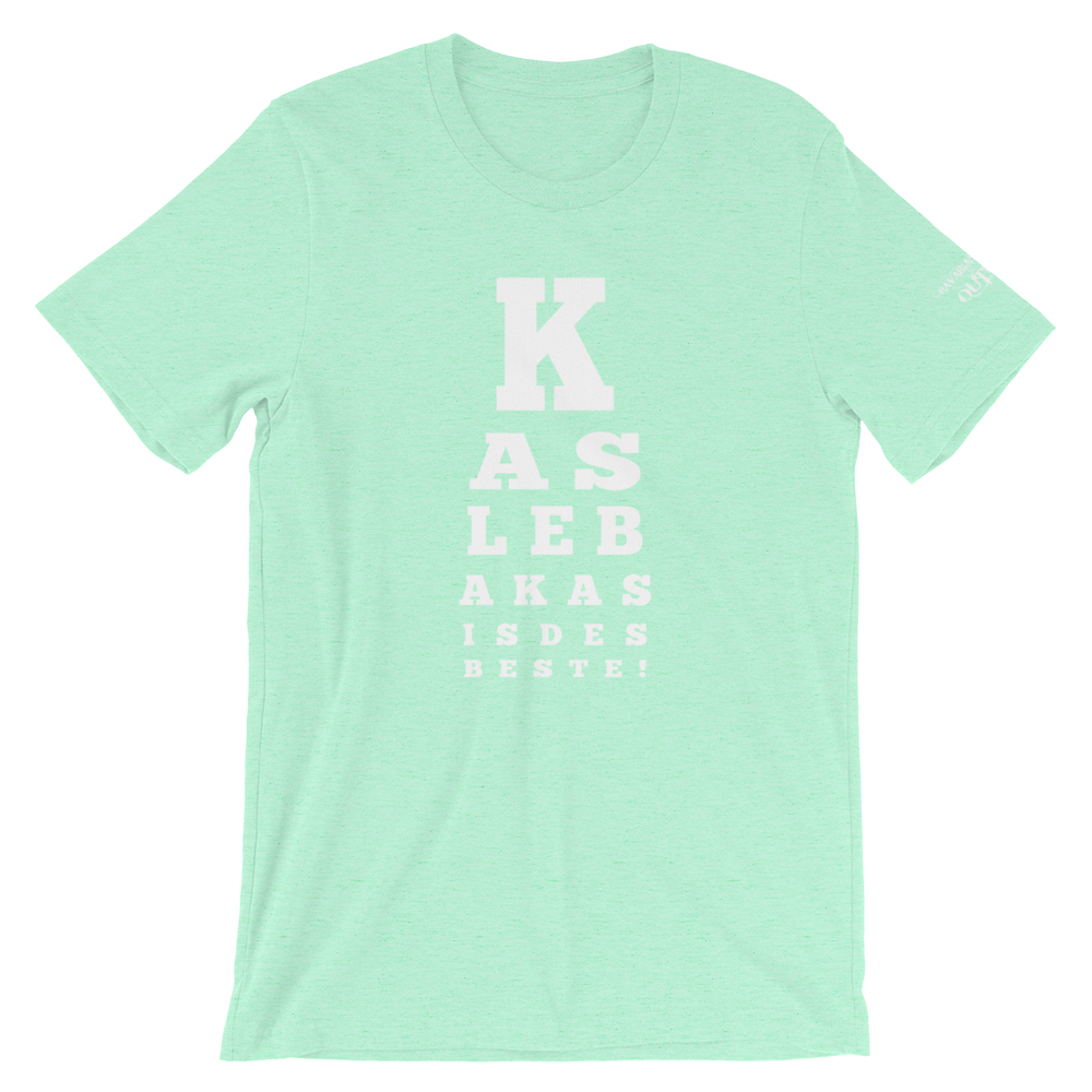 -BOARISCHER SEHTEST- Kurzärmeliges Unisex-T-Shirt