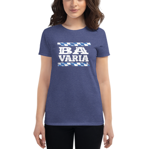 -BAVARIA- Frauen Kurzarm T-Shirt