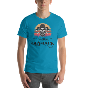 -BAVARIAN OUTBACK- Kurzärmeliges Unisex-T-Shirt