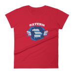 -BAYERN- Frauen Kurzärmeliges T-Shirt