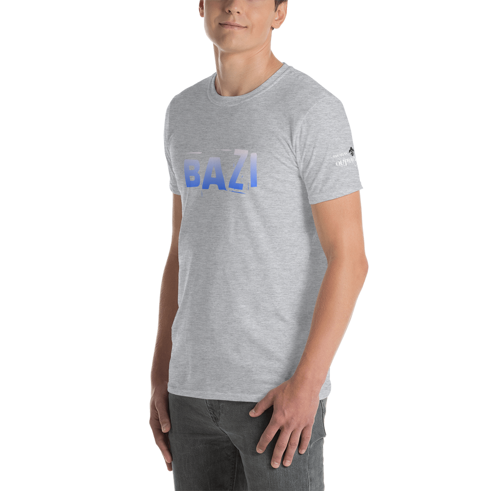 -BAZI- Kurzärmeliges Unisex-T-Shirt