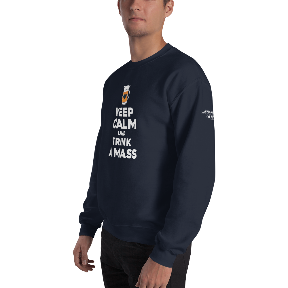 -KEEP CALM UND TRINK A MASS- Sweatshirt