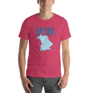 -BAYERN- Kurzärmeliges Unisex-T-Shirt