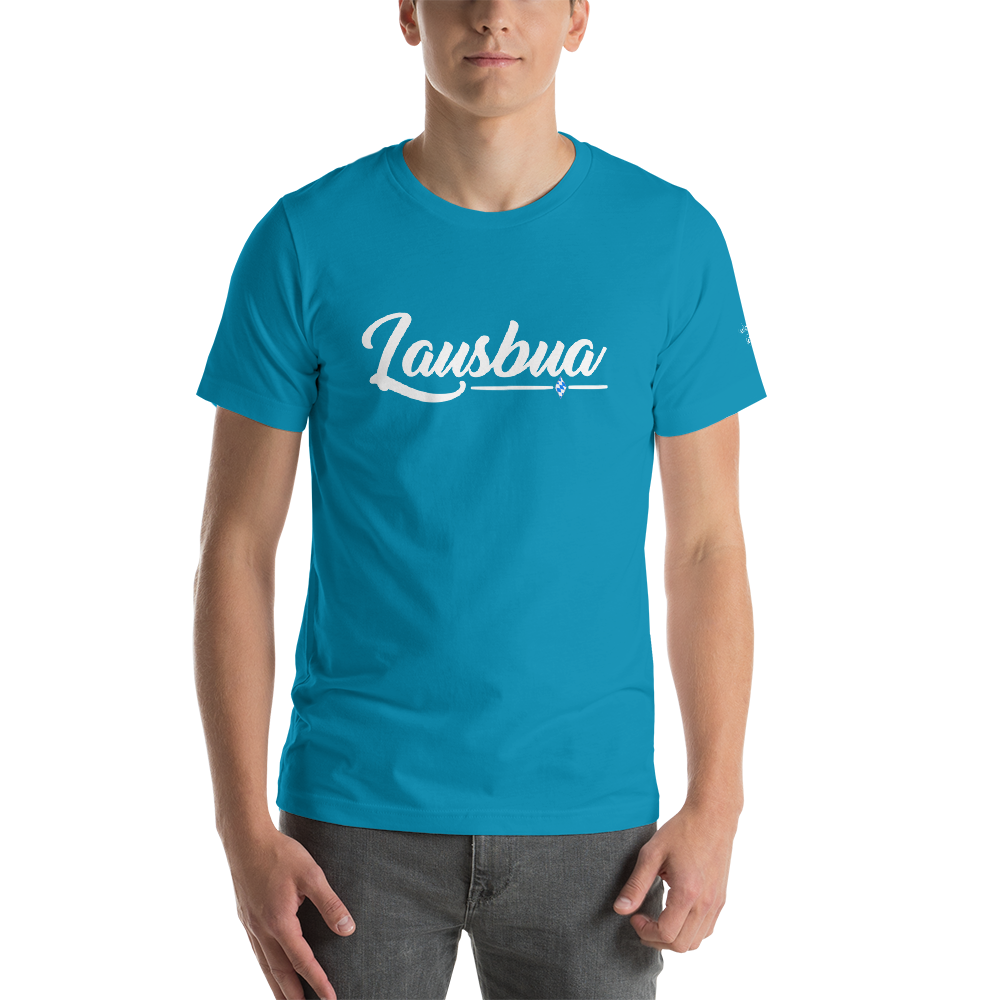 -LAUSBUA- Kurzärmeliges Unisex-T-Shirt