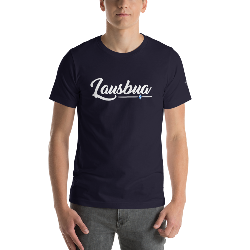 -LAUSBUA- Kurzärmeliges Unisex-T-Shirt