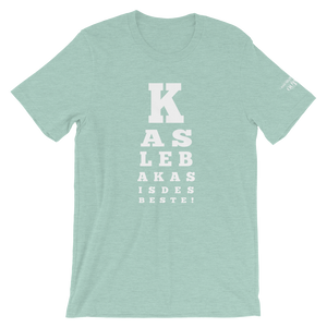 -BOARISCHER SEHTEST- Kurzärmeliges Unisex-T-Shirt