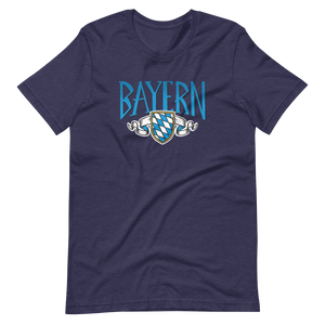 -BAYERN- Kurzärmeliges Unisex-T-Shirt