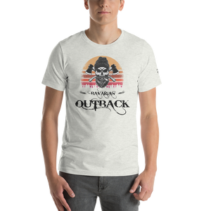 -BAVARIAN OUTBACK- Kurzärmeliges Unisex-T-Shirt