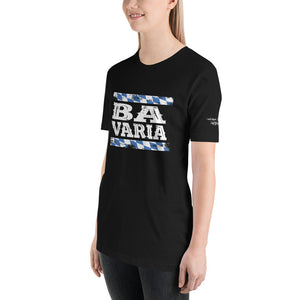 -BAVARIA- Kurzärmeliges Unisex-T-Shirt