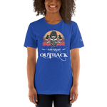 -BAVARIAN OUTBACK- Kurzärmeliges Unisex-T-Shirt