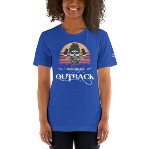 -BAVARIAN OUTBACK- Kurzärmeliges Unisex-T-Shirt