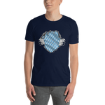 -BAY-MAN- Kurzärmeliges Unisex-T-Shirt