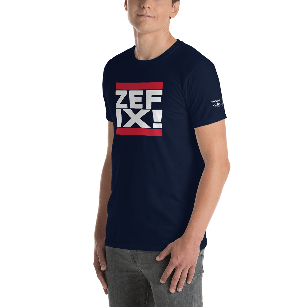 -ZEFIX!- Kurzarm-Unisex-T-Shirt