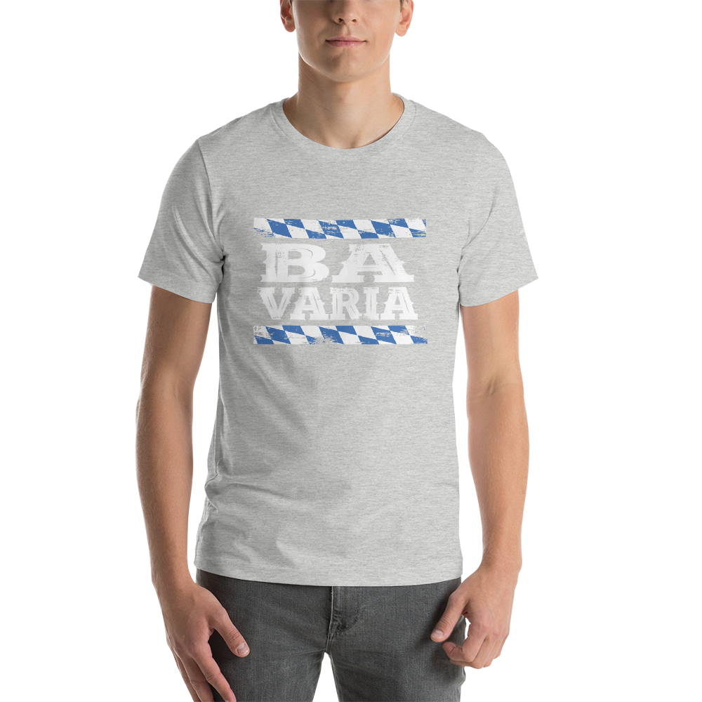 -BAVARIA- Kurzärmeliges Unisex-T-Shirt