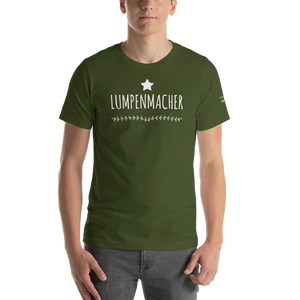 -LUMPENMACHER- Kurzärmeliges Unisex-T-Shirt