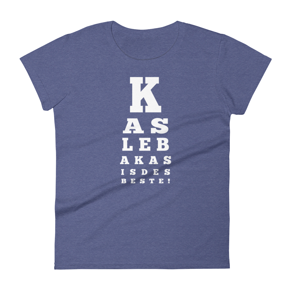 -BOARISCHER SEHTEST- Frauen Kurzarm T-Shirt