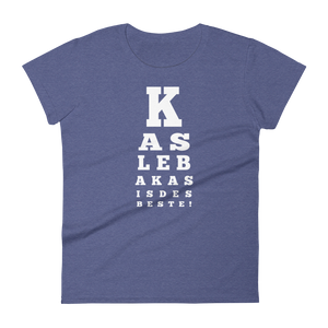 -BOARISCHER SEHTEST- Frauen Kurzarm T-Shirt