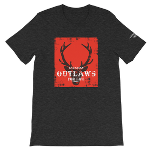 -BAVARIAN OUTLAWS FOR LIVE- Kurzärmeliges Unisex-T-Shirt