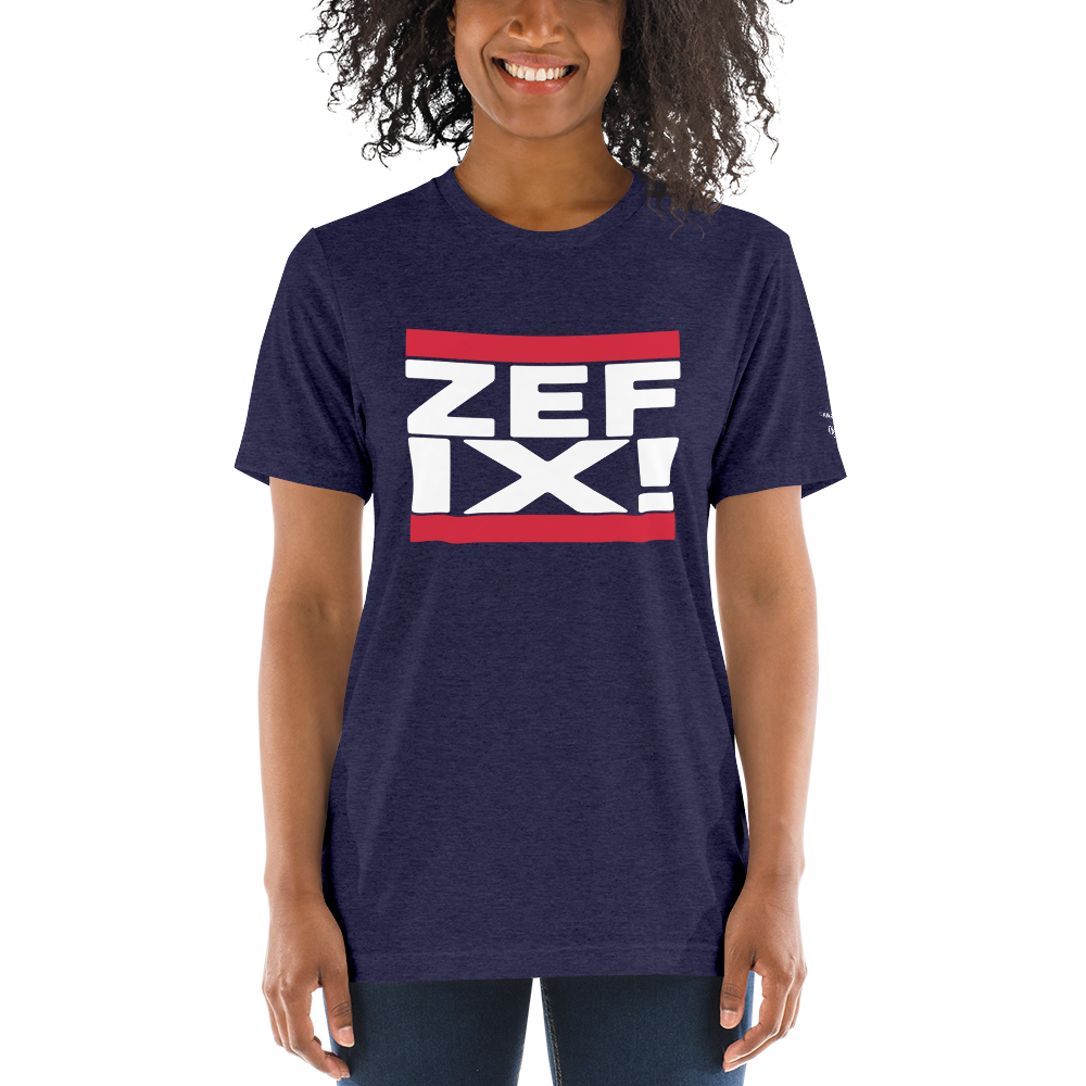 -ZEFIX!- Kurzärmeliges T-Shirt