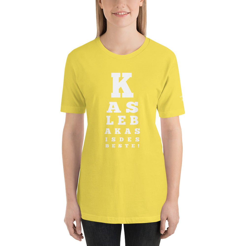 -BOARISCHER SEHTEST- Kurzärmeliges Unisex-T-Shirt