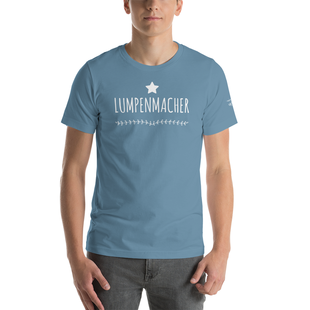 -LUMPENMACHER- Kurzärmeliges Unisex-T-Shirt