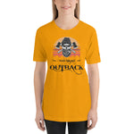 -BAVARIAN OUTBACK- Kurzärmeliges Unisex-T-Shirt