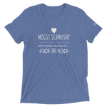 -MOGST SCHMUSN?- Kurzärmeliges T-Shirt