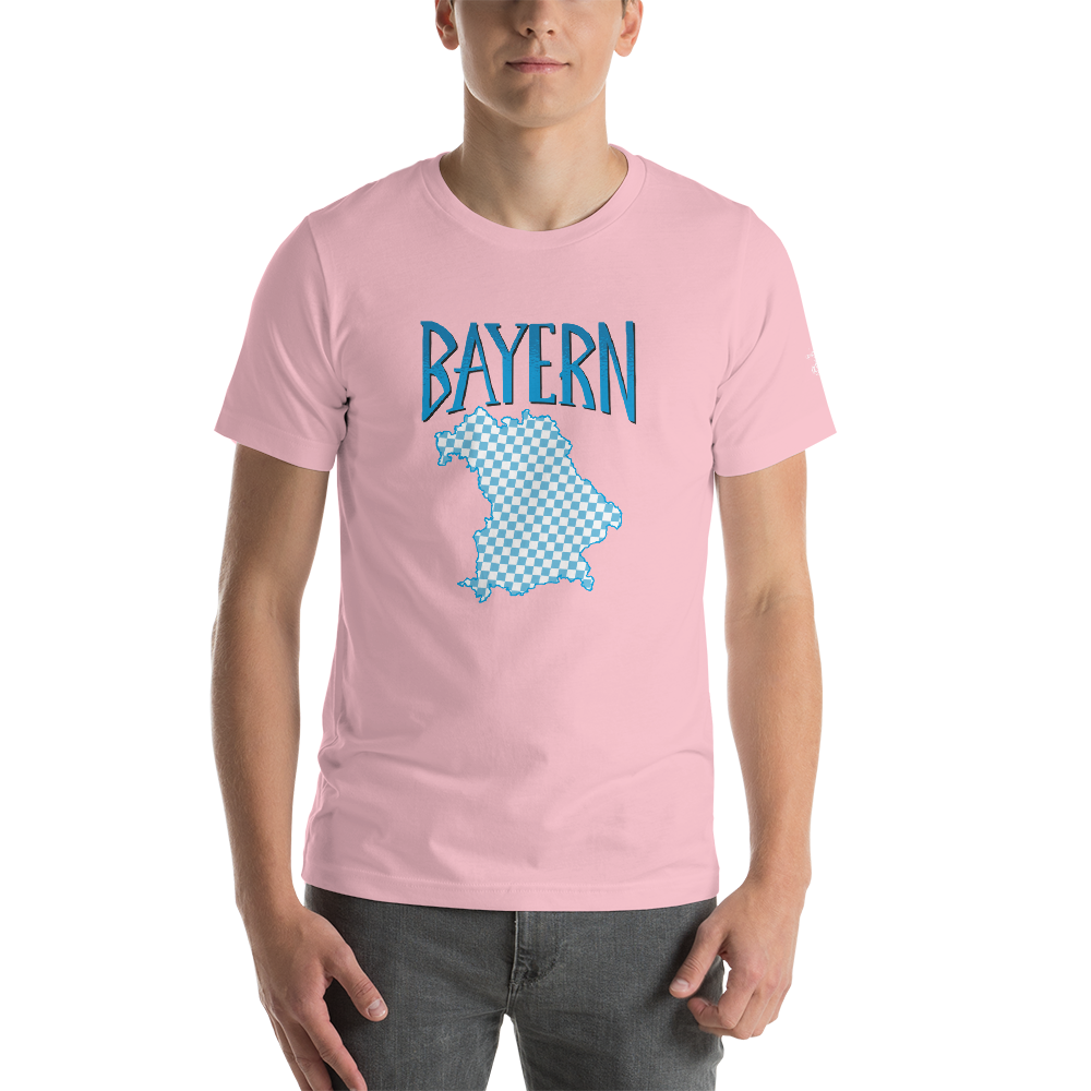 -BAYERN- Kurzärmeliges Unisex-T-Shirt