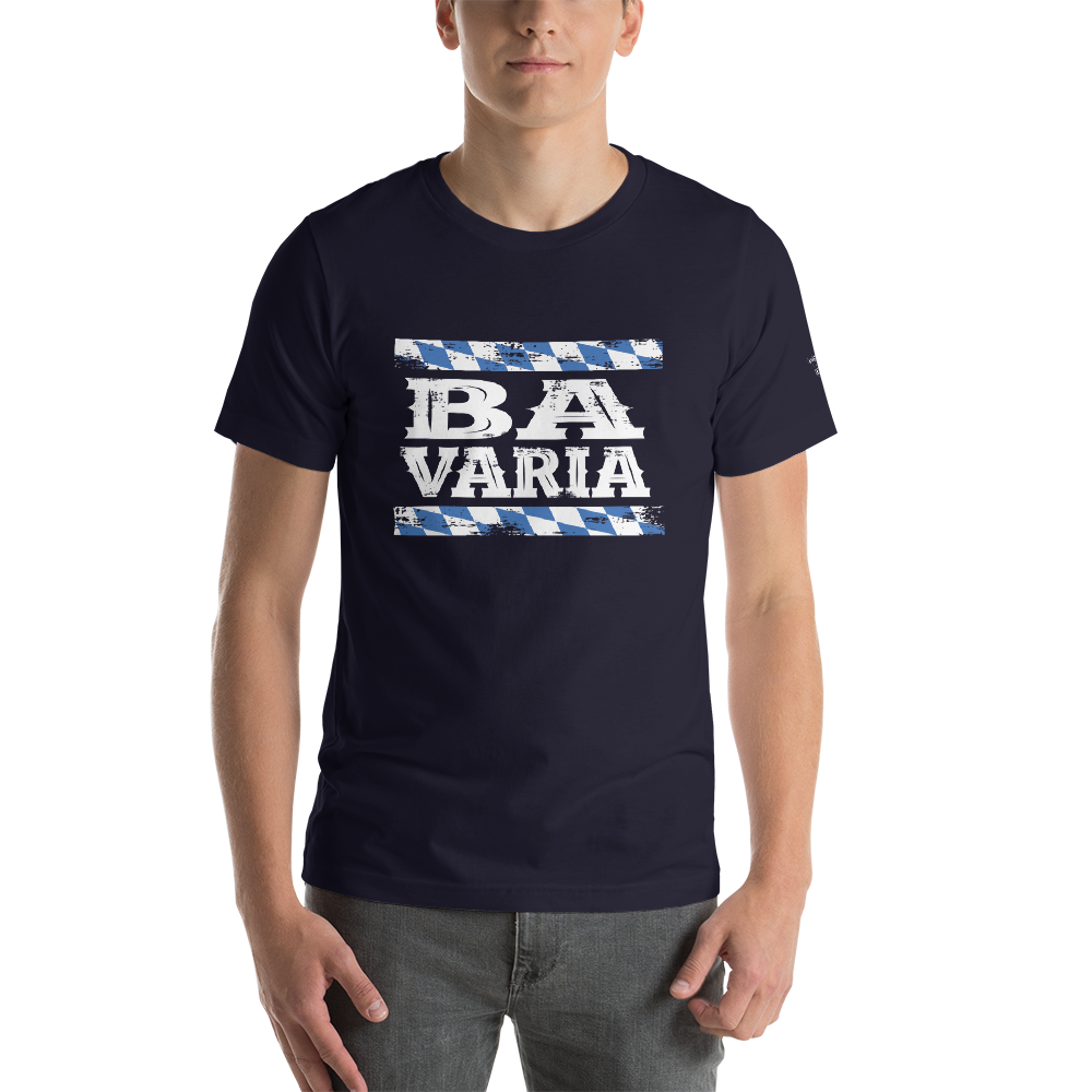 -BAVARIA- Kurzärmeliges Unisex-T-Shirt