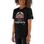 -BAVARIAN OUTBACK- Kurzärmeliges Unisex-T-Shirt