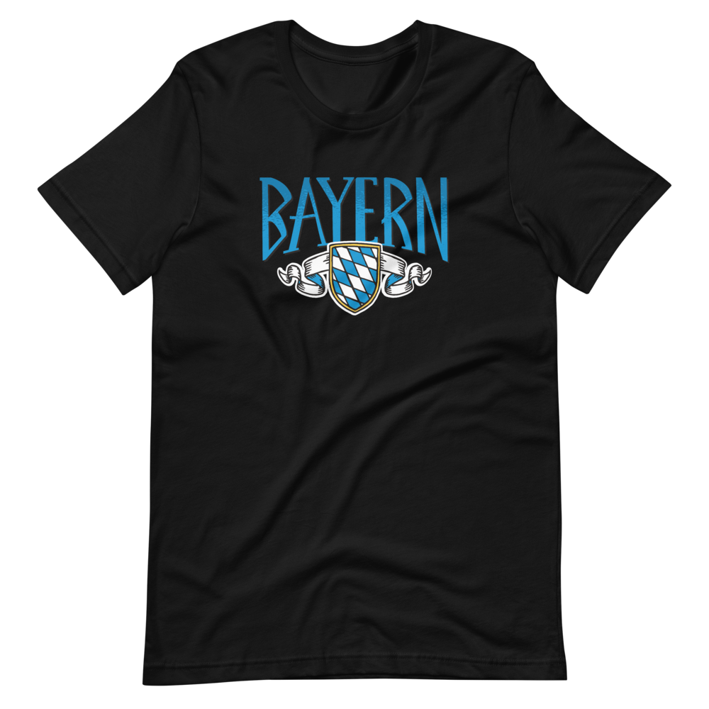 -BAYERN- Kurzärmeliges Unisex-T-Shirt