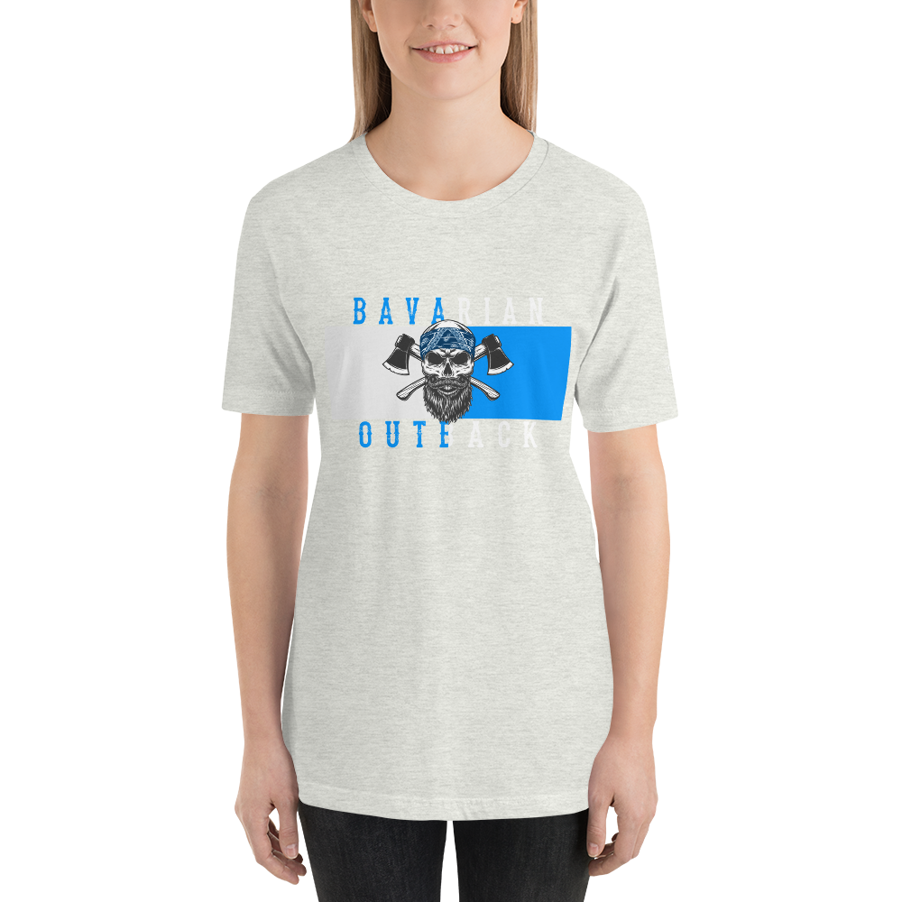 -BAVARIAN OUTBACK- Kurzärmeliges Unisex-T-Shirt